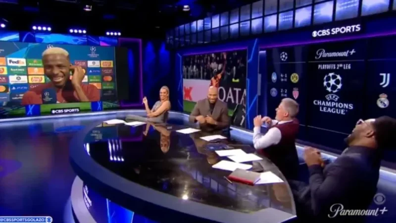 Victor Osimhen Stuns Micah Richards with a Bold CBS Interview Remark