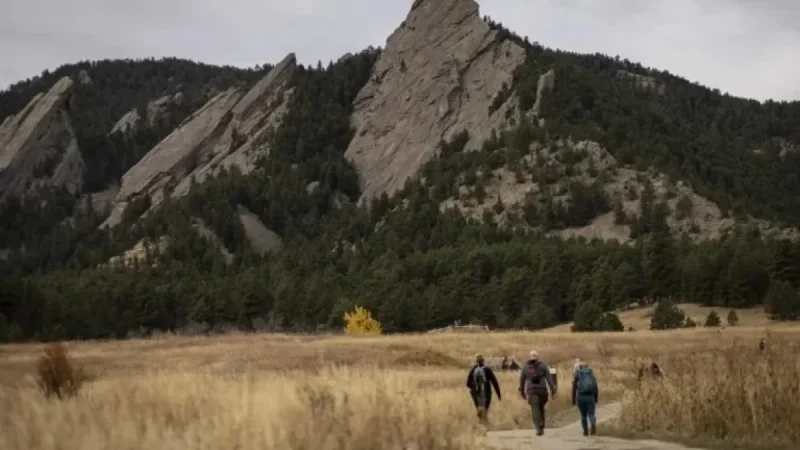 Wildfire Rages Near Chautauqua Park in Boulder