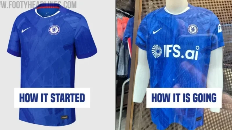 Chelsea’s 25-26 Kit Packed with Logos After Initial Clean Design