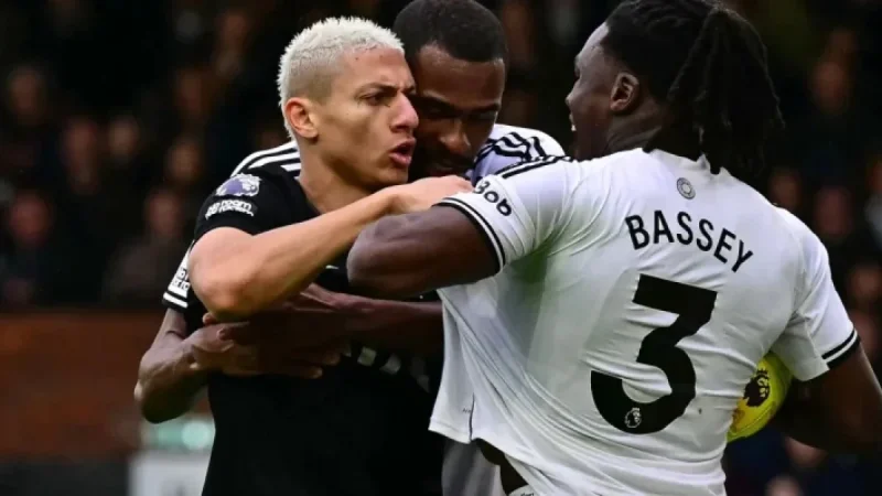 Fulham Defeats Tottenham 2-1, Extending Spurs’ Winless Streak to Ten Games