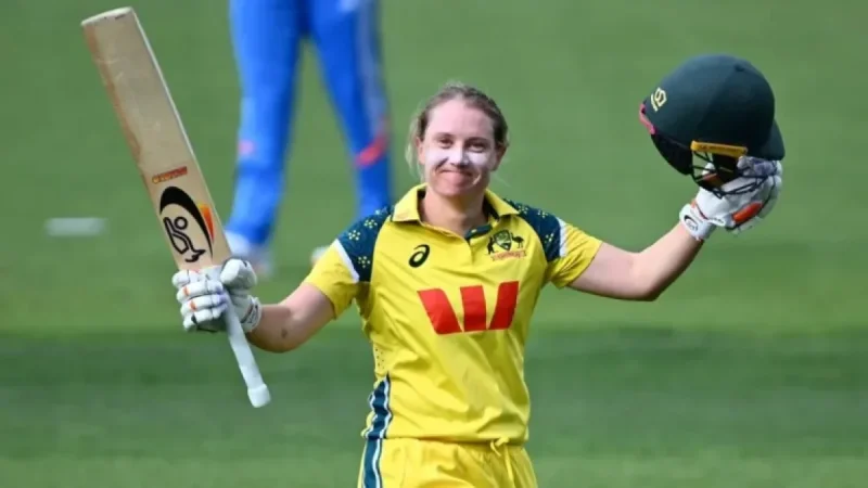 Healy Smashes 158 in ODI Finale as Australia Posts 409 Runs