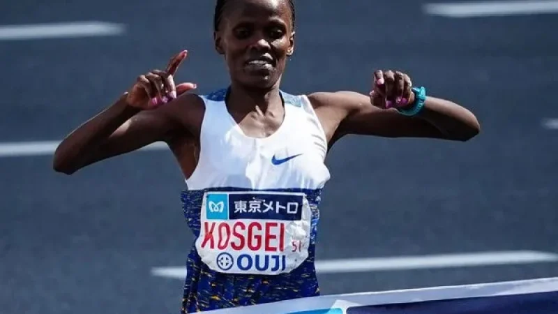 Kosgei Sets Asian Record, Takele Defends Title in Tokyo
