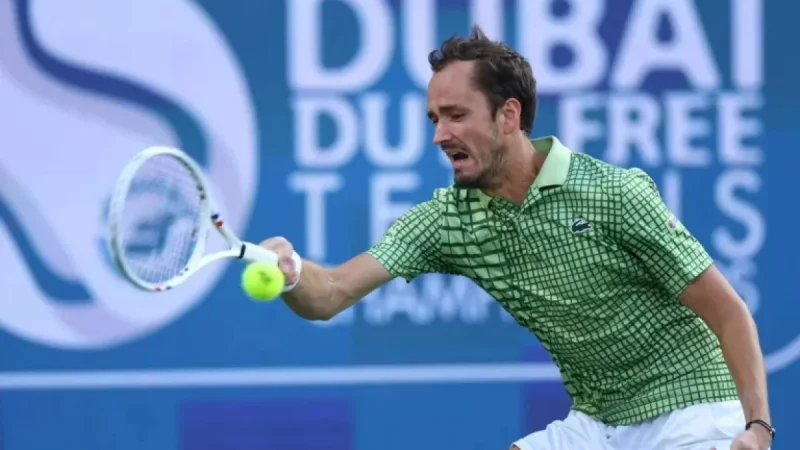 Medvedev Clinches Dubai Title; Doubles Final Proceeds Amidst Iran Missile Strikes