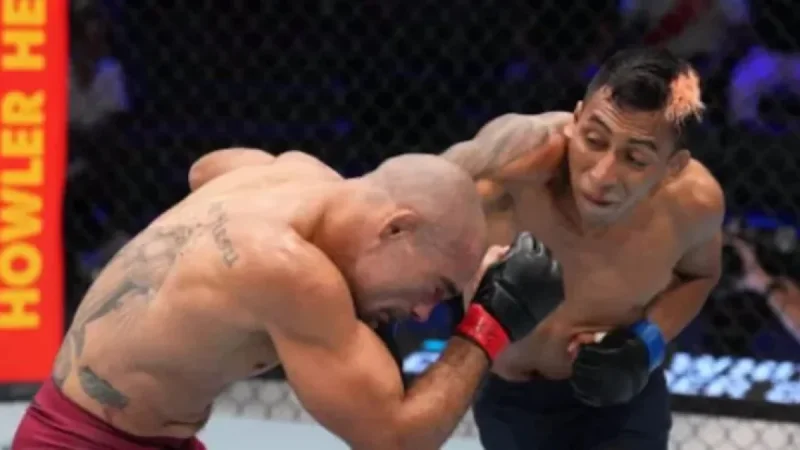 Peru’s ‘Black Rooster’ Kevin Borjas Shines at UFC Fight Night Mexico