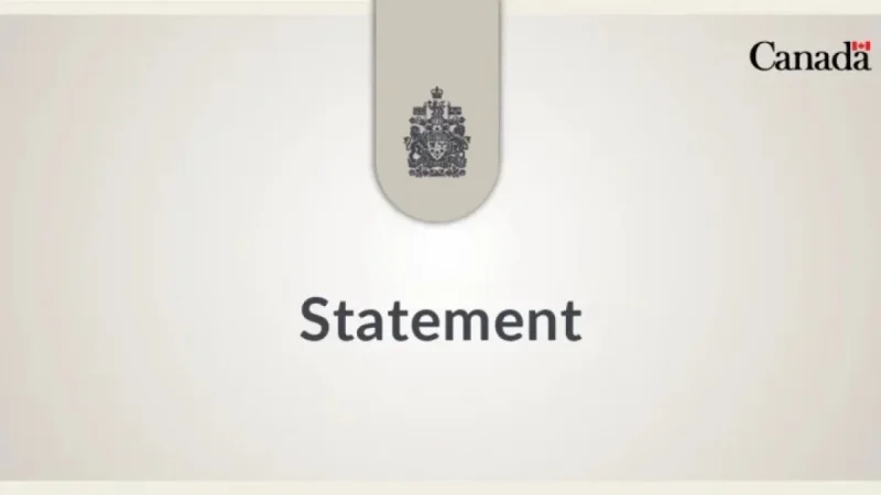 Prime Minister Carney and Minister Anand Address Middle East Situation