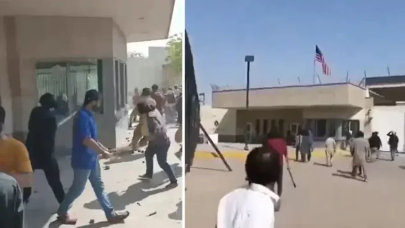 Protesters Storm US Consulates in Iraq, Pakistan After Khamenei’s Death