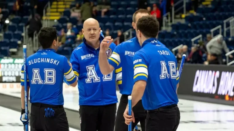 Team Koe Overcomes Team McEwen at Montana’s Brier in Alberta Showdown