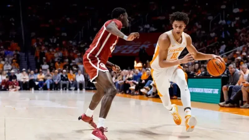 Tennessee Star Nate Ament Injured in Alabama Basketball Match