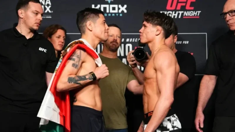UFC Mexico Results Live: Moreno Battles Kavanagh