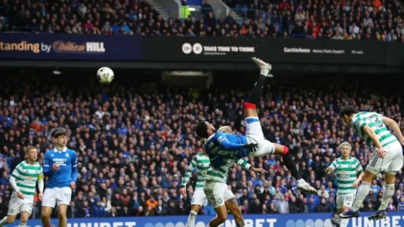 VIDEO: Chermiti Scores Unbelievable Goal in Old Firm Match