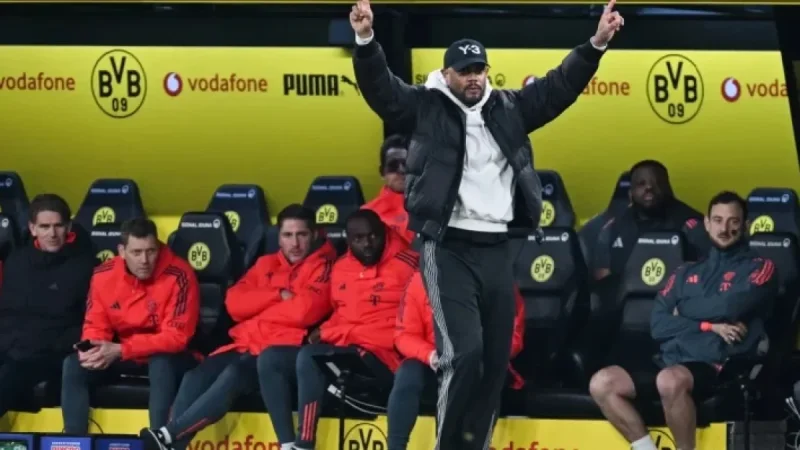 Vincent Kompany Reacts to Bayern’s Intense 3-2 Victory Over Dortmund