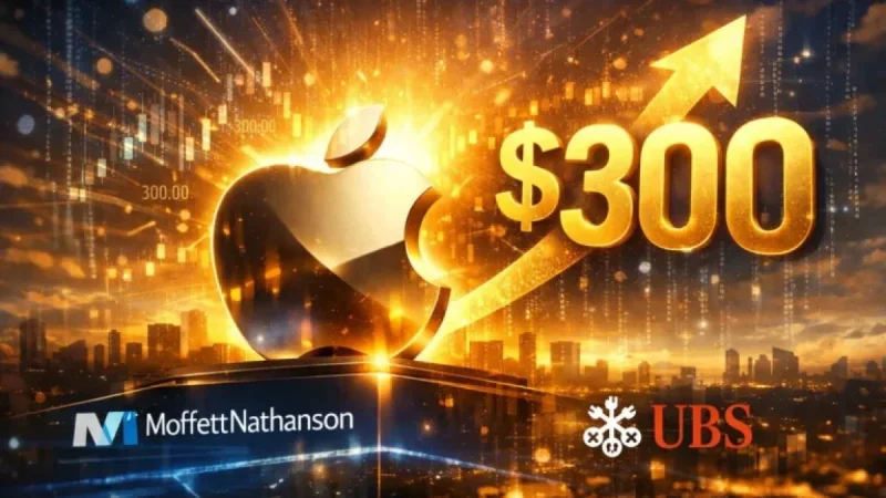 Apple Drops 3.2%, MoffettNathanson Raises Target to $270: $300 Ahead?