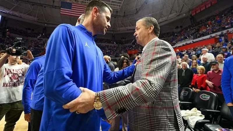 Arkansas Basketball Defeated by Florida 111-77 at Calipari Press Conference