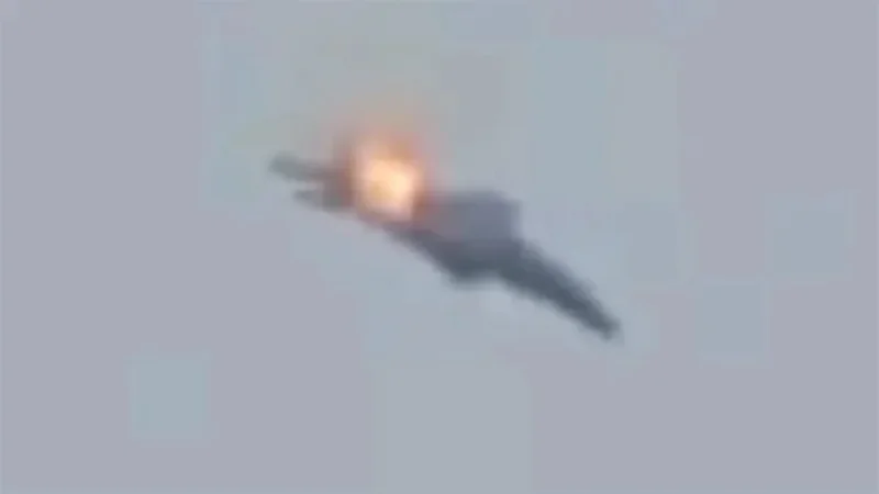 Burning F-15 Crashes in Middle East: Updated Report