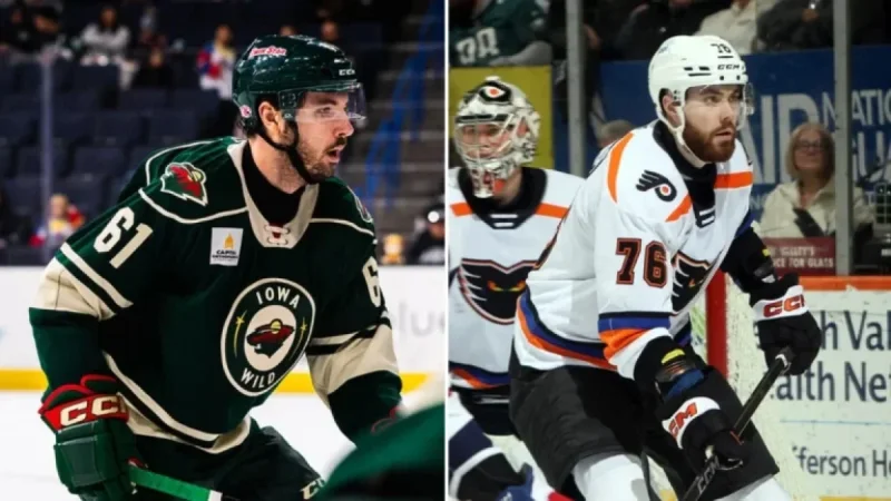 Flyers Trade Schmidt to Wild, Acquire Katchouk