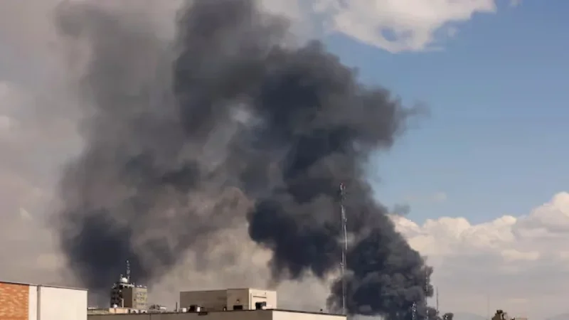 Israel Attack Triggers Powerful Explosion in Tehran