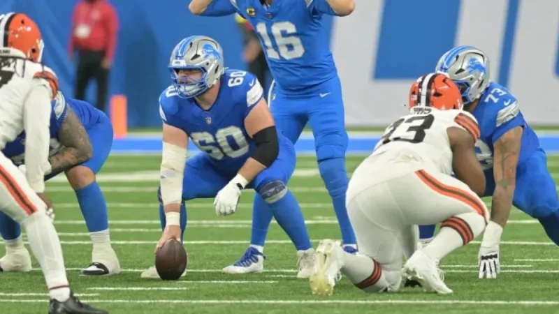 Lions Cut Center Graham Glasgow Amid O-Line Overhaul