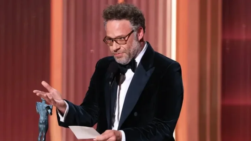 Seth Rogen Emotionally Accepts Award Honoring Late Co-Star Catherine O’Hara
