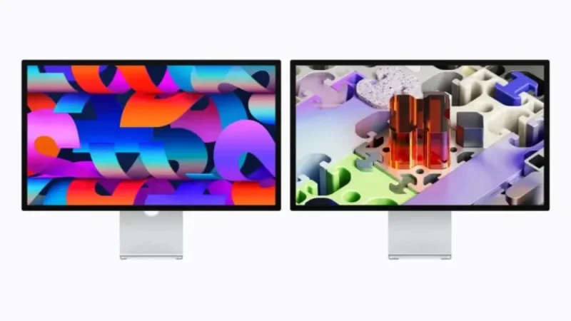 Apple Unveils Studio Displays with Thunderbolt 5 Technology