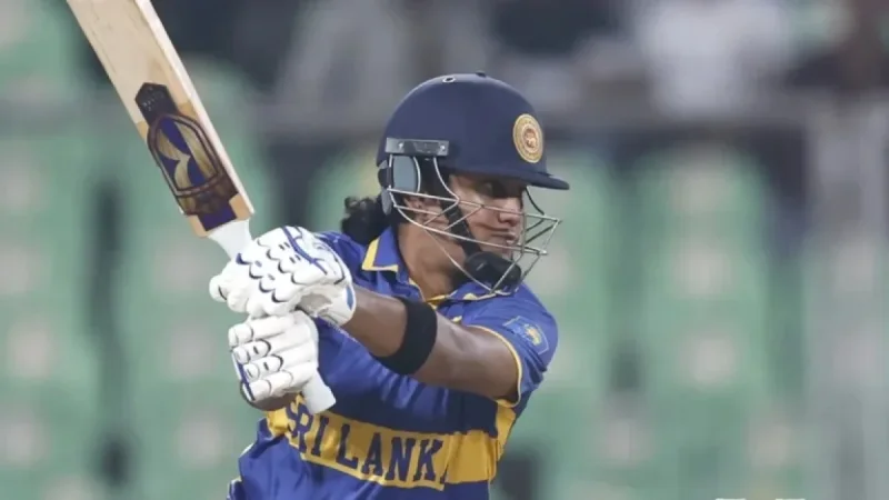 Athapaththu Leads Sri Lanka to 1-0 Victory Over West Indies
