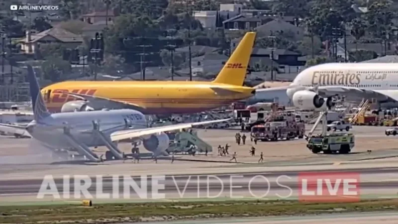 Engine Trouble Forces United Flight Back to LAX; Passengers Evacuated