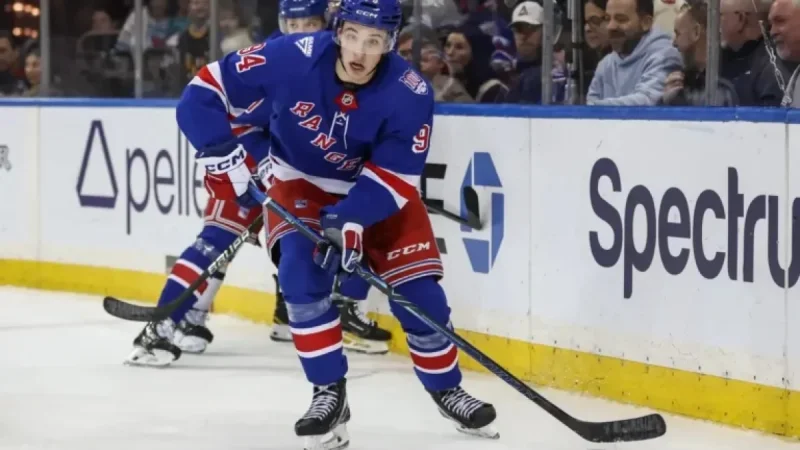 Gabe Perreault Shines with Rangers, Aiming for Long-Term Role