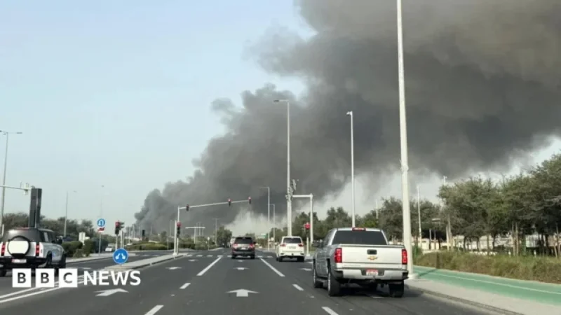 Gulf Allies of US Endure Intense Iranian Strikes