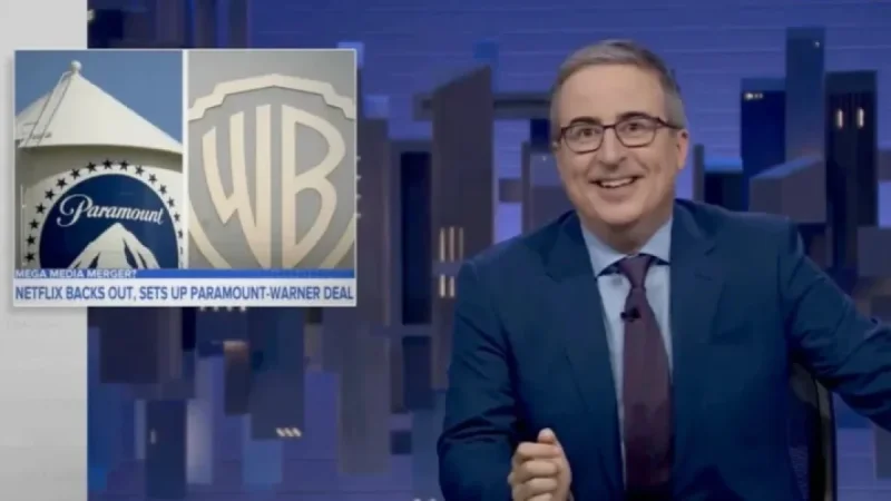 John Oliver Critiques New Pro-Trump Bosses