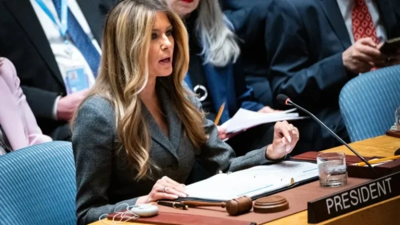 Melania Trump Leads UN Security Council Meeting