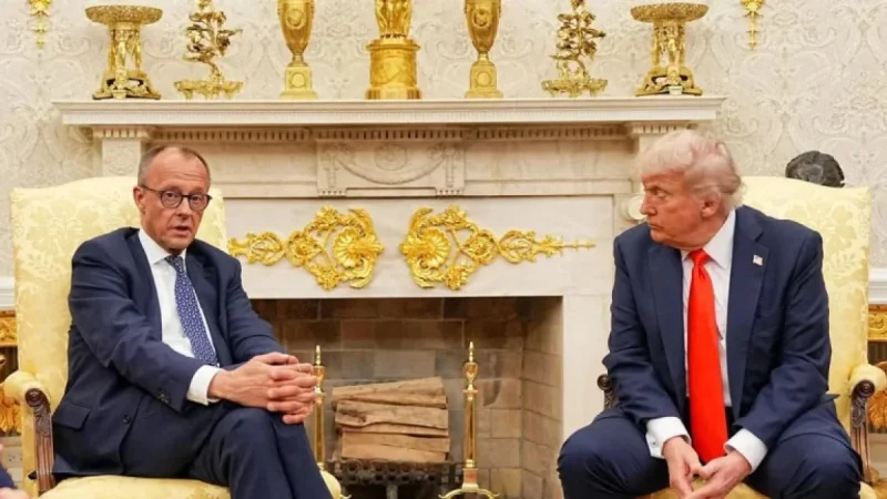 Merkel Discusses Key Issues with Trump in Washington Visit