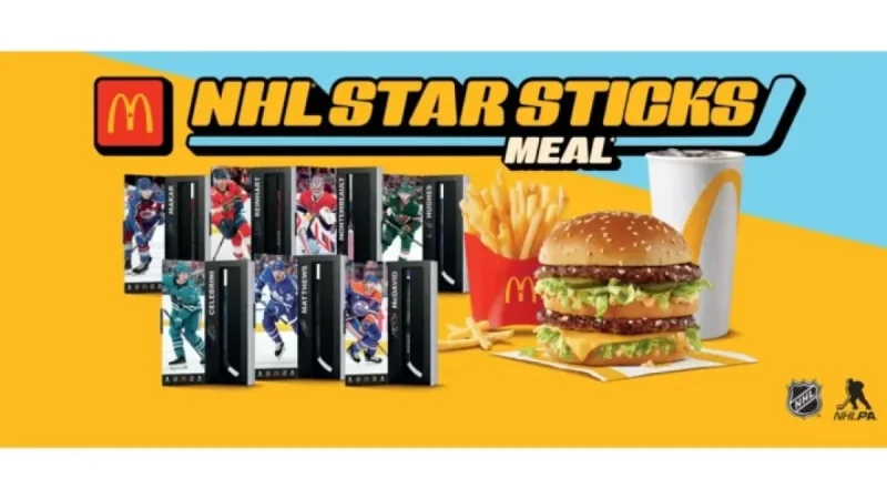 NHL Stars Join McDonald’s Canada to Launch Star Sticks Meal