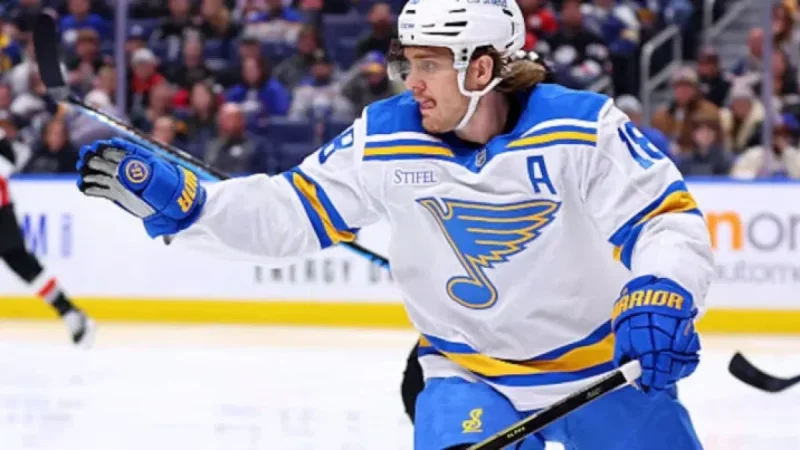 Sabres Target Blues’ Thomas, Offer Multiple First-Round Equivalents