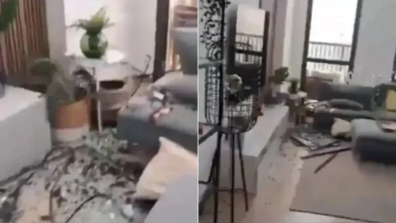 UK Man Narrowly Escapes Drone Crash in Dubai Apartment