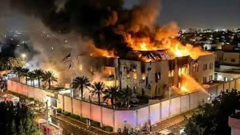 US Embassy Riyadh Attacked by Iranian Drones as Saudi Arabia Condemns Strike and Trump Vows Retaliation