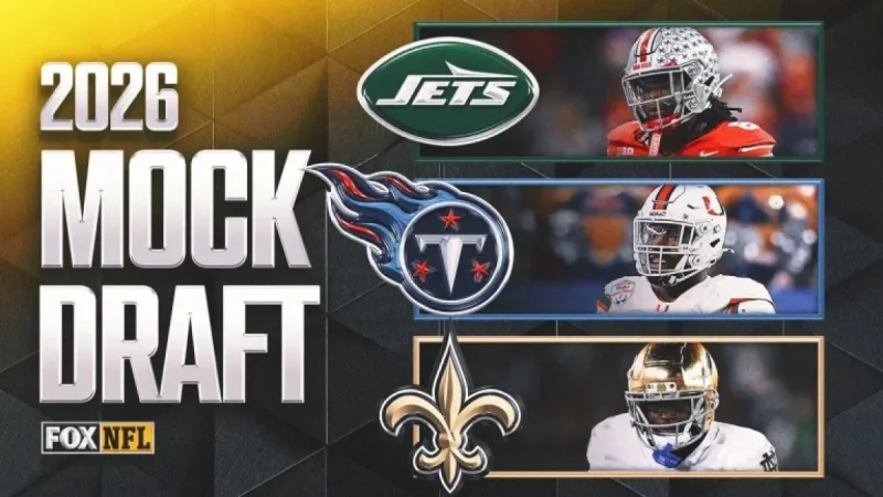 Edge Rushers Lead 2026 NFL Mock Draft; Mahomes, Jackson, Allen Gain New WRs