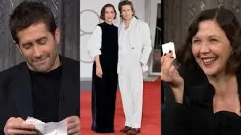 Jake Gyllenhaal finds meaningful note tucked in late-night couch as family and film news converge