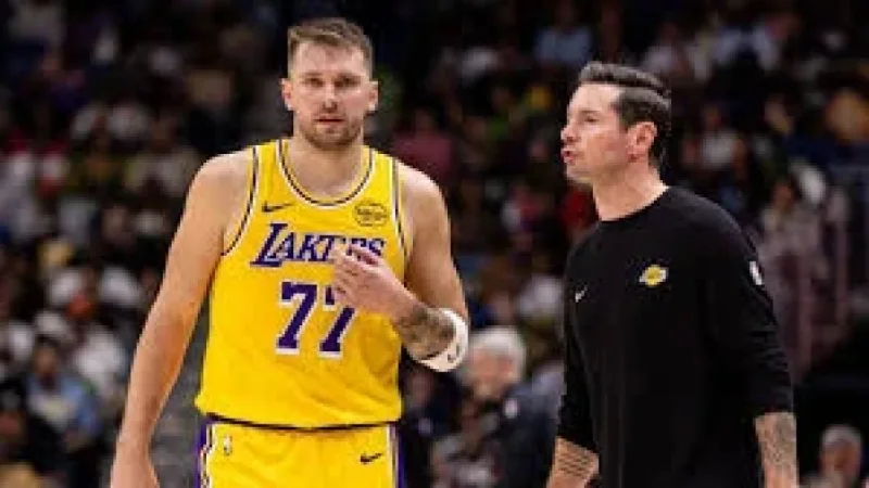 Luka Dončić sideline clip goes viral as JJ Redick calls it ‘very normal’