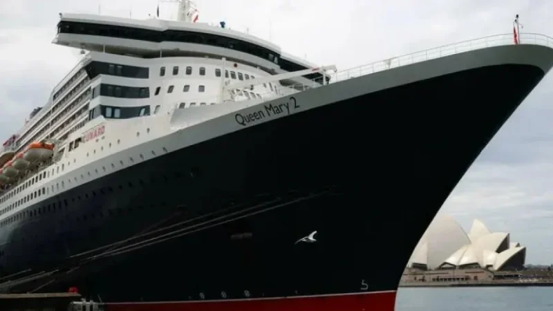 Queen Mary 2 as 2026 approaches: the world’s last true ocean liner docks down under