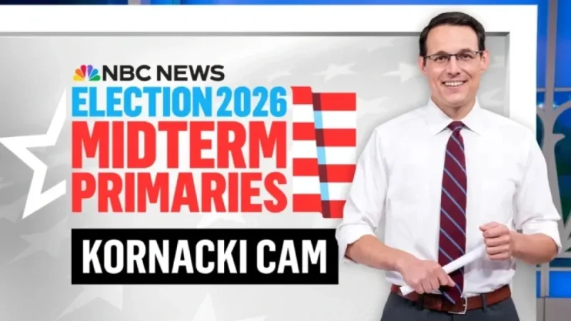 Steve Kornacki Analyzes Midterm Primary Results: Watch Live