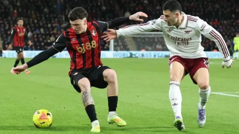 Tnt Sports moves Cherries clash to early kick-off at Arsenal