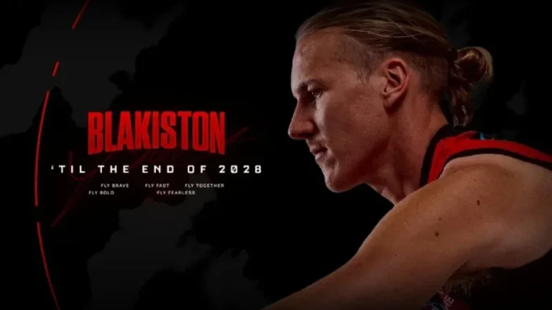 Afl Live Scores: Blakiston extends until 2028 — continuity that masks a positional shift