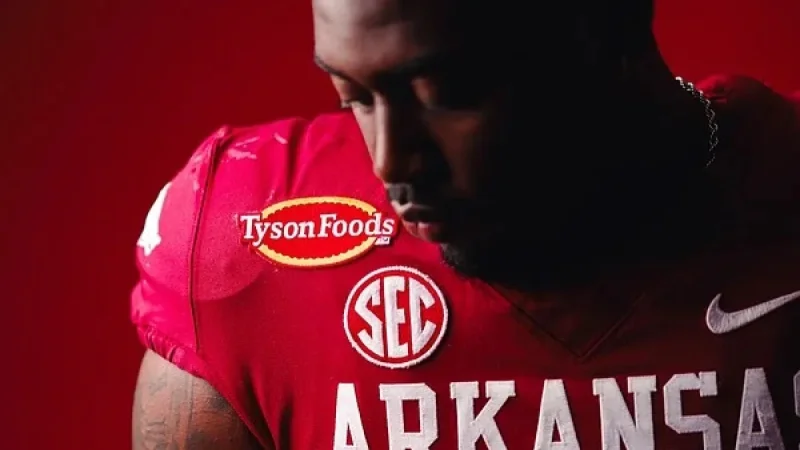 Arkansas Razorbacks Secure Major Jersey Patch Deal with Tyson Foods