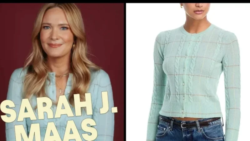 Call Her Daddy Sarah J Maas: A Tease, a $365 Cardigan and the ACOTAR 6 Question as 8 p.m. ET Approaches