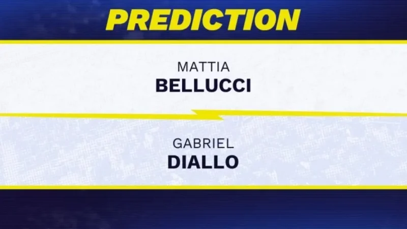 Gabriel Diallo Narrow Favorite at Indian Wells as Model Gives 51% Edge — What the Numbers Hide