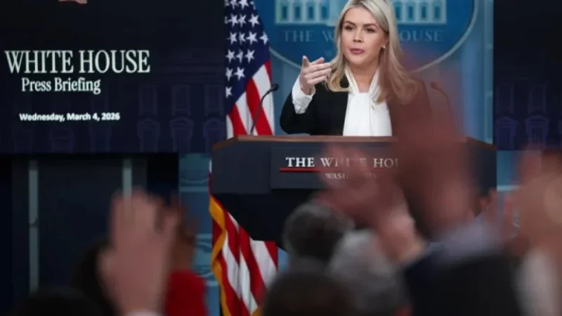 Kaitlan Collins Confronts White House: A Reporter, a Press Secretary and the Weight of Fallen Troops