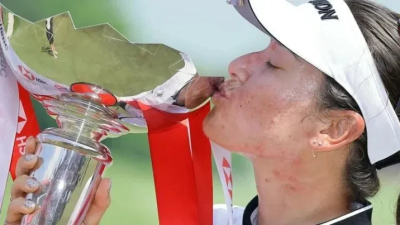 Lpga late shift sparks ‘very special’ scene as Aussie revises goals after Singapore salute