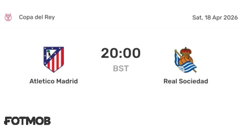 Real Sociedad Vs Athletic Club — Copa del Rey final berth sealed