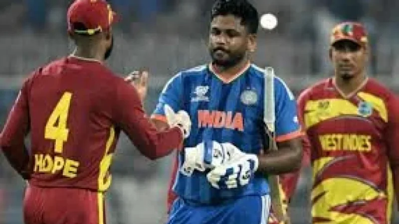 Sanju Samson as India Reach T20 World Cup Semi-Final: Samson Finally Takes Centre Stage