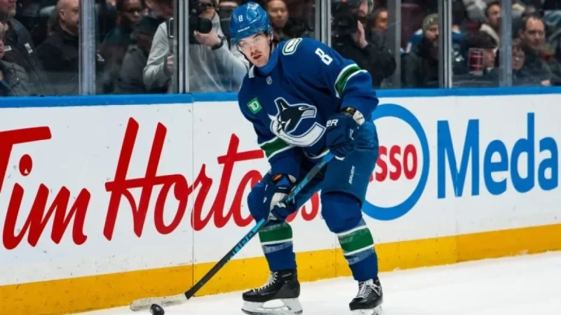 Canucks Trade Conor Garland to Blue Jackets for Two Draft Picks