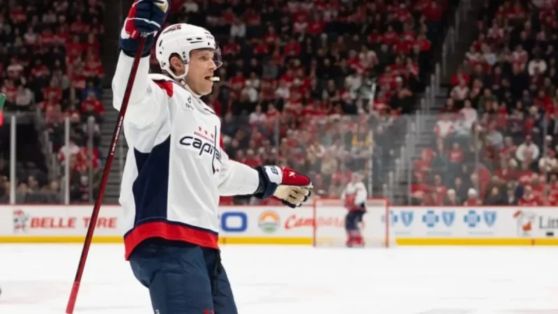 Capitals Trade Nic Dowd to Golden Knights for Picks and Goalie Prospect